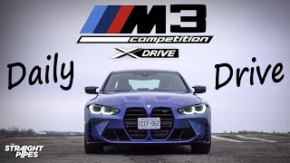 Daily Driving a 2022 xDrive BMW M3 [upl. by Nerty]