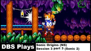 DBS Plays Sonic The Hedgehog 2 Sonic Origins NS Session 3 part 35 [upl. by Paske685]