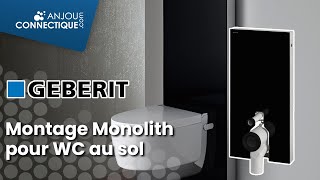 Montage du Geberit Monolith pour WC au sol [upl. by Enid]