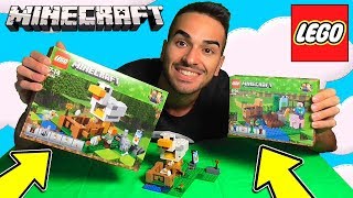 GIOCO CON I LEGO DI MINECRAFT [upl. by Georg]