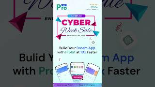 Prokit Cyber Week Sale 2024 Build Apps Smarter Save Bigger 🛒  Iqonic Design [upl. by Retepnhoj]