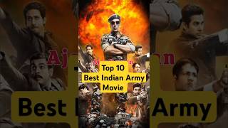 Top 10 Best Indian Army Movie indianarmy uri kesari border movie top10 army [upl. by Ancier]