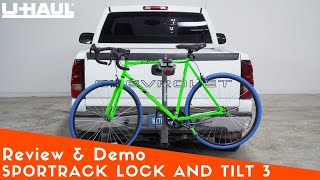 SportRack Lock and Tilt Hitch 3 Bike Rack Review and Demo [upl. by Bringhurst]