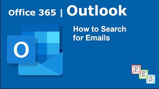 How to search for emails in Outlook  Office 365 [upl. by Dorcy]