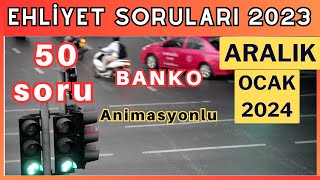 EHLİYET SINAV SORULARI 2023 ARALIK 2024 OCAK ÇIKMIŞ EHLİYET SINAV SORULARI [upl. by Toombs]