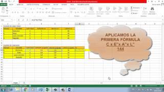 UTILIZAMOS EL EXCEL PARA CUBICAR LA MADERA [upl. by Niobe100]