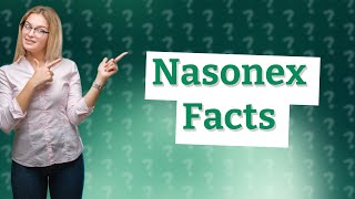 Is Nasonex a steroid nasal spray [upl. by Beitz]