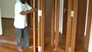 BiFOLD DOOR or Folding Door Dhaka Bangladesh [upl. by Yssej]