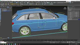 Car Rigging w3ds Max [upl. by Pearle]