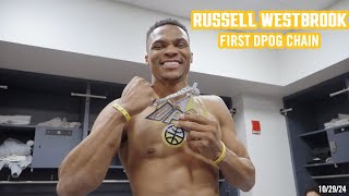 Russell Westbrook Wins His First DPOG Chain 🥶 [upl. by Aylsworth826]