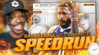 I Broke The Basketball Reference Speed Run Record… [upl. by Anu]