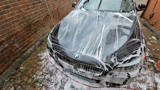 Neglected BMW 535i Detail cleaning therapy 🫧🧼🚗🛞 [upl. by Hamlani739]