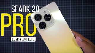 TECNO SPARK 20 PRO│UNBOXING en ESPAÑOL│El GAMA BAJA más COMPLETO😵 [upl. by Olifoet]