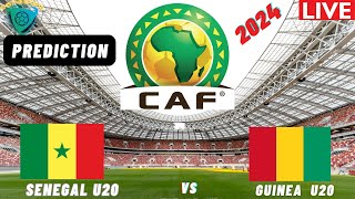 CAF U20 Africa Nations Cup 2025 Qualifiers Semi Final WAFU A Match Countdown Senegal vs Guinea [upl. by Hutchinson]