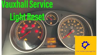 How To Reset Vauxhall Service INSP Light  Corsa  Astra  Vectra  Zafira [upl. by Amsab]