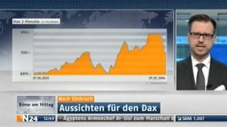 Nach Einbruch Die Aussichten für den DAX [upl. by Akinhoj]