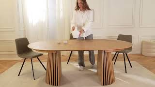 Table ronde extensible Galia [upl. by Conny]