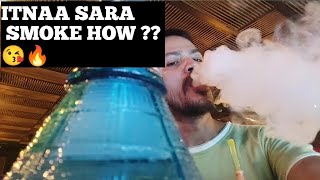 kaise nikale itna sara smoke apne hookah se  how to make so smoky hookah at home [upl. by Gambrill179]