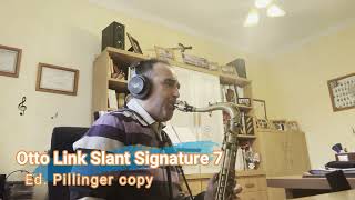 Otto Link Slant Signature 7 Ed Pillinger copy [upl. by Kinemod]