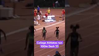 College Track Athletes trackandfield collegeathletics track sprinters fast ncaatrackandfield [upl. by Mowbray]