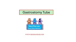 Gastrostomy Tube Infant [upl. by Thesda656]