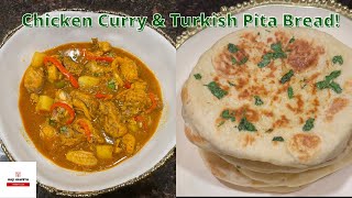 Chicken Curry and Pita Bread for Ramadan [upl. by Newob999]