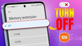 Turn Off Memory Extension on Xiaomi POCO and Redmi Phones  Disable Virtual RAM on MIUI [upl. by Arnoldo]