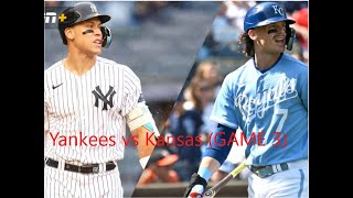 NEW YORK YANKEES vs KANSAS CITY ROYALS EN VIVO HD [upl. by Gerladina218]