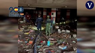 Nuevas imágenes de la inspección en el interior del aparcamiento del centro comercial Bonaire [upl. by Trebuh227]