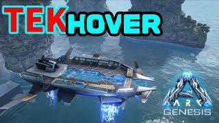 TEKホバーの紹介かなり使えますTEK HOVER SKIFF【PC版公式PVE：ARK Survival Evolved】 [upl. by Enak]