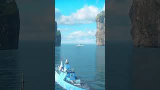 TL30C Missile launch from CN Type 054B  Modern Warships gaming modernwarshipsgameplay [upl. by Sucramraj472]