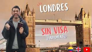 Viajando a INGLATERRA Reino Unido sin Visa siendo Colombiano [upl. by Jasun]