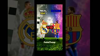 Real Madrid Vs Barcelona 🔥 shorts [upl. by Beaumont377]