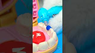 Meowy 😻 Mr Play Doh Head 👨🏻 Toothache Stories with a Dentist Cat  ASMR [upl. by Sitof]