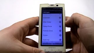 Sony Ericsson X10i Stock Ringtones [upl. by Asirral]