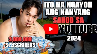 WOW Kalingap RabGanito na pala ang kanyang sahod sa YouTube  Estimated Review [upl. by Hamer]