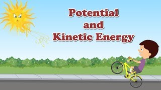 Potential and Kinetic Energy  aumsum kids science education children [upl. by Tipton581]