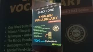 Blackbook of english vocabulary blackbook vocabulary shorts [upl. by Anivlem]