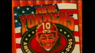 New Yorkers Hot Dogs Commercial 1996 [upl. by Genaro]