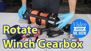 How to Rotate a Winch Gearbox  Quick and Easy [upl. by Farland]