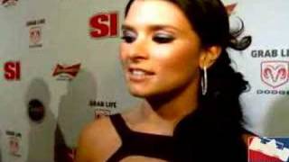 Danica Patrick at the SI Swimsuit Party [upl. by Dhumma]