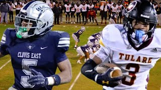 Clovis East vs Tulare Union 🏈 2024 Playoffs Round 1 🔥 Division 1AA maxpreps fridaynightlights [upl. by Olgnaed446]