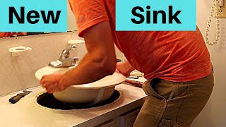 Howto Install a Stainless Steel DropIn Sink  Moen Installation Video [upl. by Ethbun85]