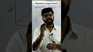 moseley experiment  moseley experiment and moseley law shorts shortfeed tranding [upl. by Maleeny]