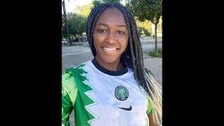 Ify Onumonu 100 caps for Gotham fc  A new star for super falcons of Nigeria Rinsola Babajide [upl. by Arsuy]