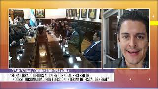 quotADMITEn RECURSO DE INCONSTITUCIONALIDAD PRESENTADO POR EL CNA POR ELECCIÓN INTERINA DE FISCALESquot [upl. by Yarrum]