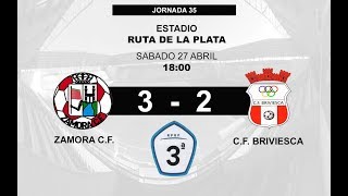 ZAMORA CF 32 CF BRIVIESCA RESUMEN DEL PARTIDO [upl. by Selie460]