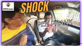 shock pen prank video  telugupranks funnyvideo [upl. by Cris432]