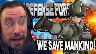 WE SAVE MANKIND DEATH TO THE ENEMIES OF MANKIND  Earth Defense Force 6 [upl. by Atsirk]