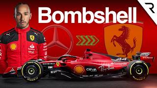 Lewis Hamiltons stunning Ferrari F1 switch explained [upl. by Yelha]